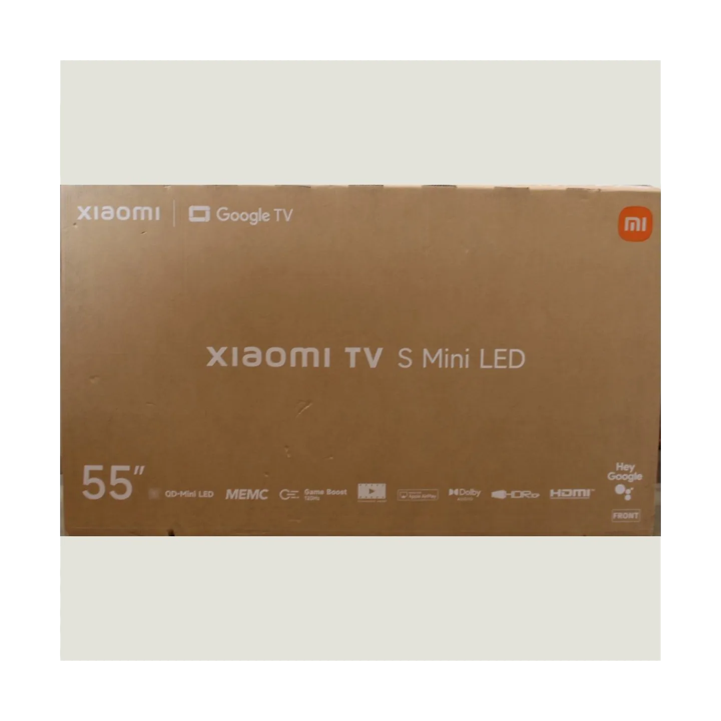 Xiaomi TV S Mini LED 55 2026 |  Xiaomi S Mini LED 2026 | 55 | Smart TV | Google TV | 4K UHD | Dark Grey | DAMAGED PACKAGING, SCR