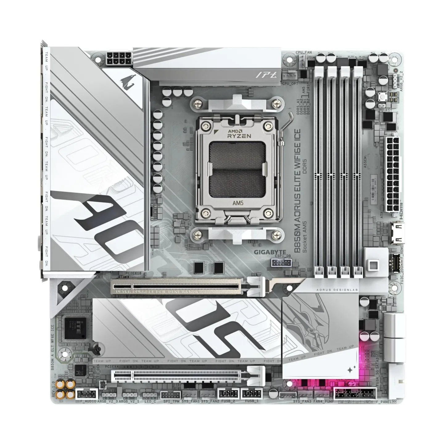 Gigabyte B850M A ELT WF6E ICE 1.1