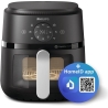 Philips Airfryer | NA221/00 2000 series | Power 1500 W | Capacity 4.2 L | Rapid Air technology | Black/Silver