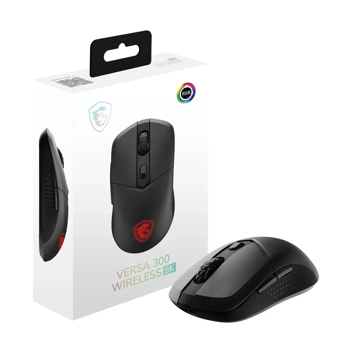 MSI Gaming Mouse | VERSA 300 WIRELESS 8K | Wireless | Bluetooth, 2.4 GHz, USB