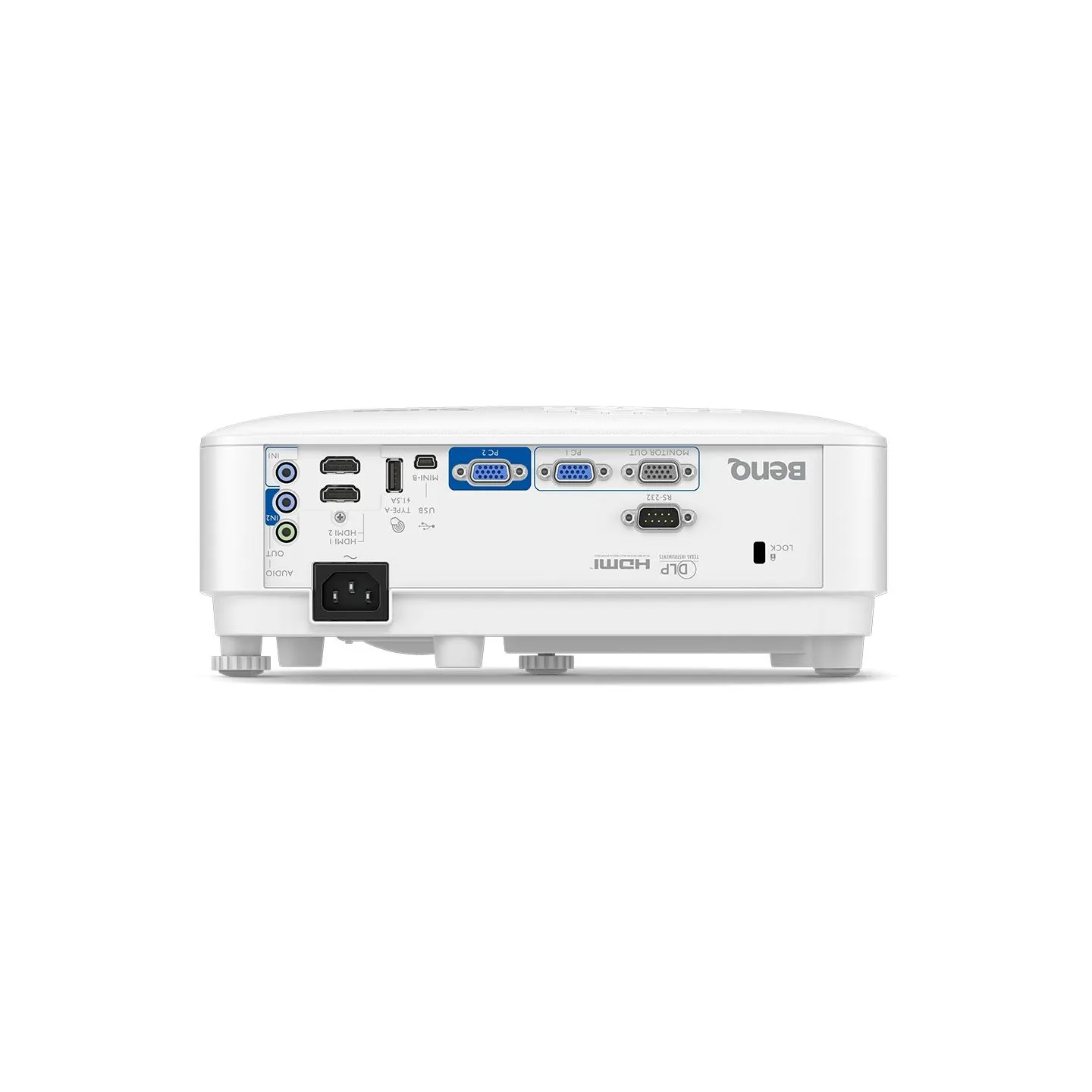 Benq MX808STH, Interactive Projector, Short Throw, 3600 ANSI, XGA(1024X768), 10Wx1, HDMIx2, VGA, USB TypeA-2 (5V,1.5A) / 9H.JMG7