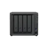 Synology NAS | DS925+ | AMD Ryzen | V1500B | Processor frequency 2.2 GHz | 4 GB | DDR4 ECC SODIMM | Black