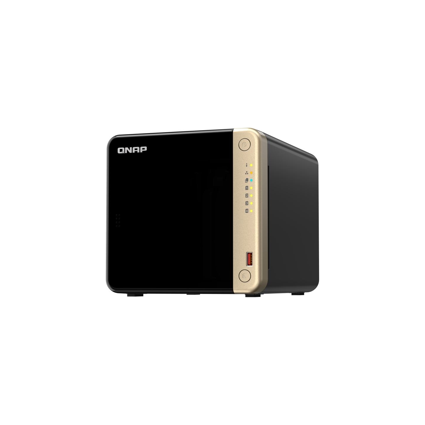 Qnap | 4-Bay desktop NAS | TS-464-8G | Intel Celeron | N5095 4-core | Processor frequency 2.9 GHz | 8 GB