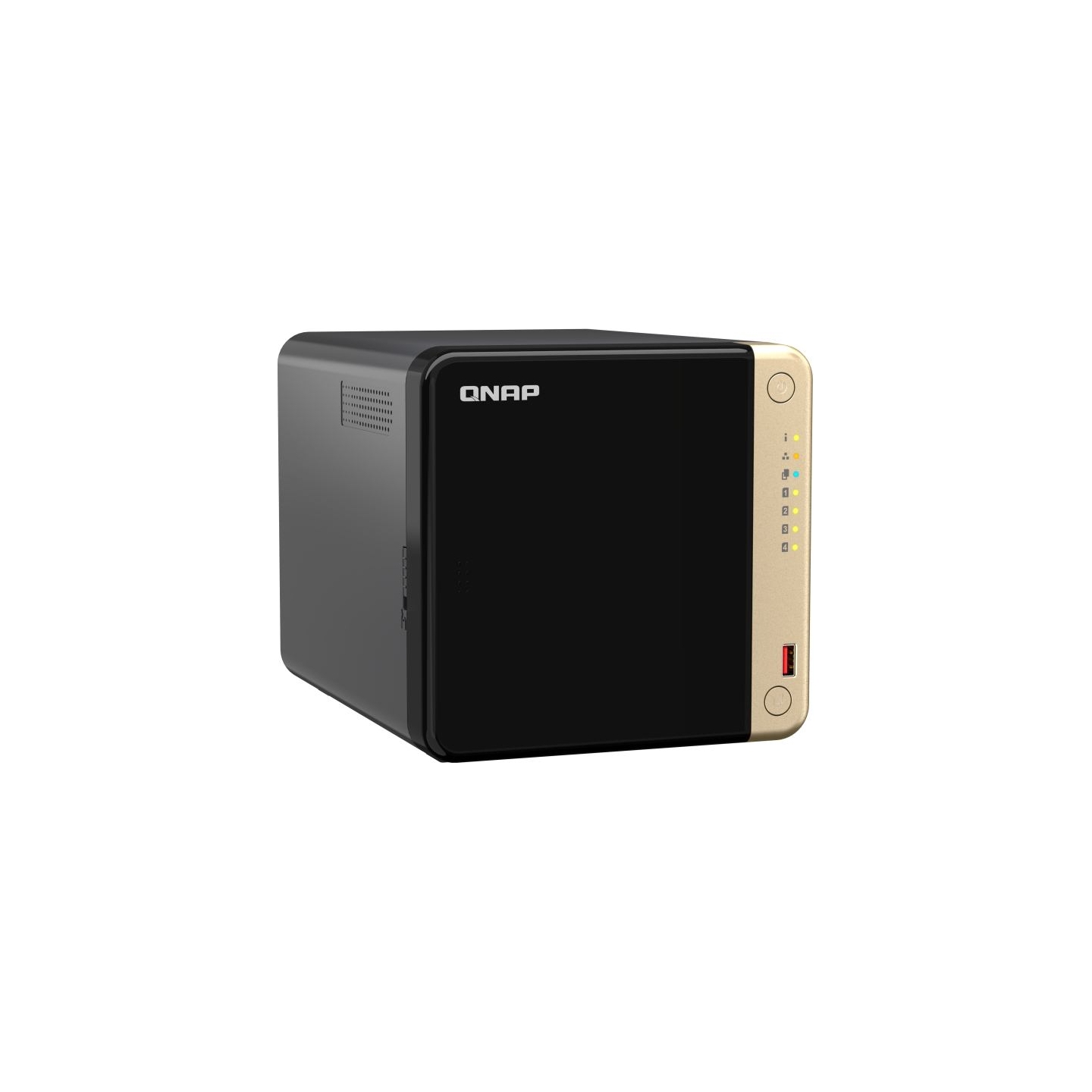 Qnap | 4-Bay desktop NAS | TS-464-8G | Intel Celeron | N5095 4-core | Processor frequency 2.9 GHz | 8 GB