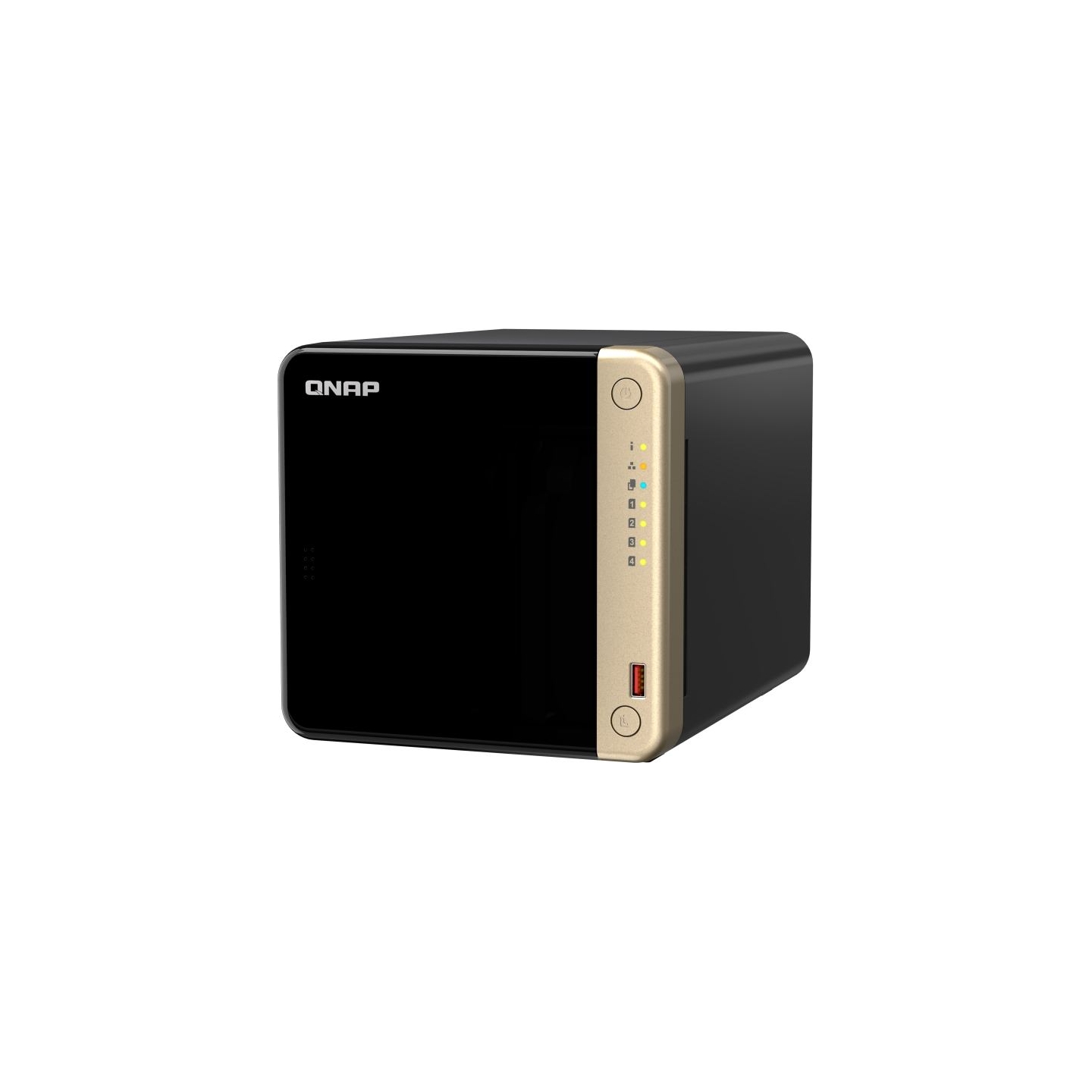 Qnap | 4-Bay desktop NAS | TS-464-8G | Intel Celeron | N5095 4-core | Processor frequency 2.9 GHz | 8 GB