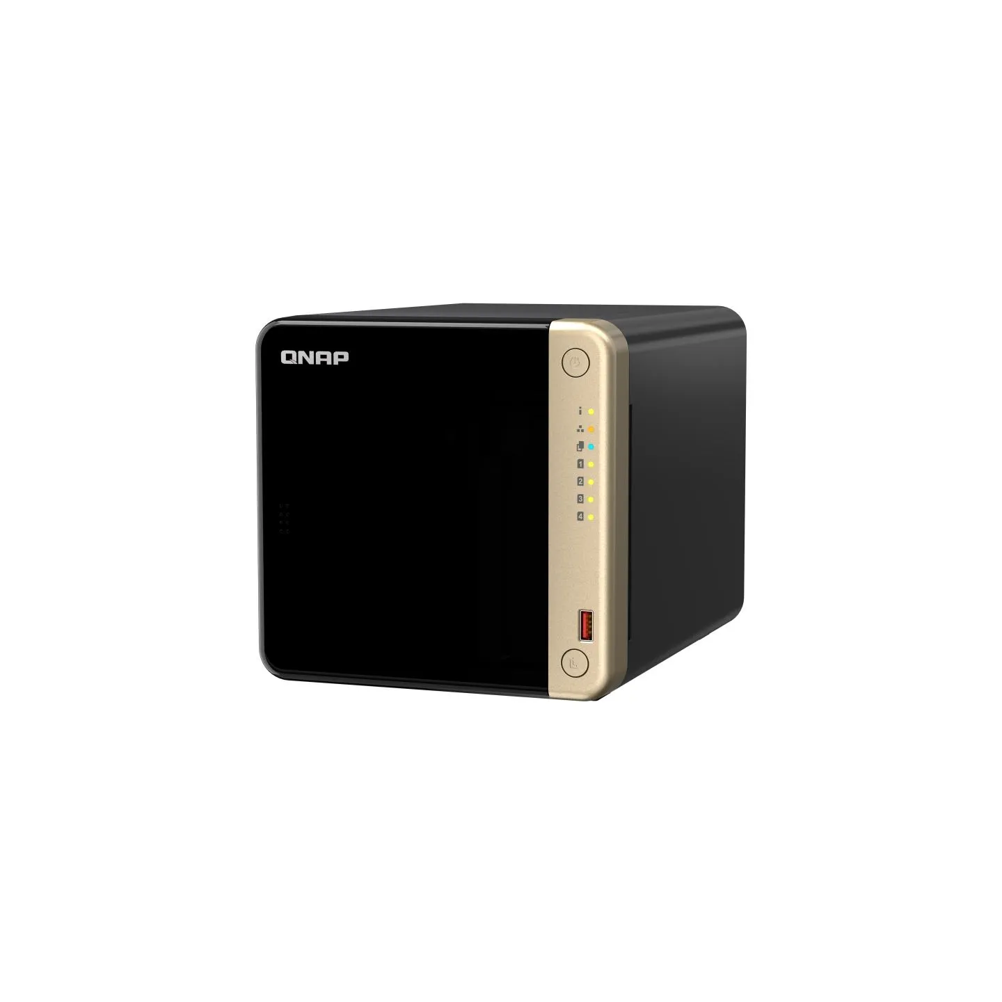 Qnap | 4-Bay desktop NAS | TS-464-8G | Intel Celeron | N5095 4-core | Processor frequency 2.9 GHz | 8 GB