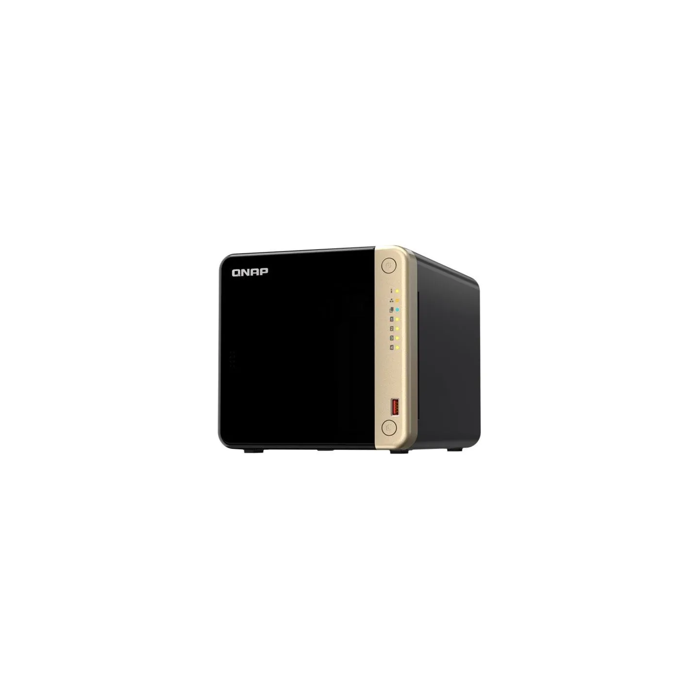 Qnap | 4-Bay desktop NAS | TS-464-8G | Intel Celeron | N5095 4-core | Processor frequency 2.9 GHz | 8 GB