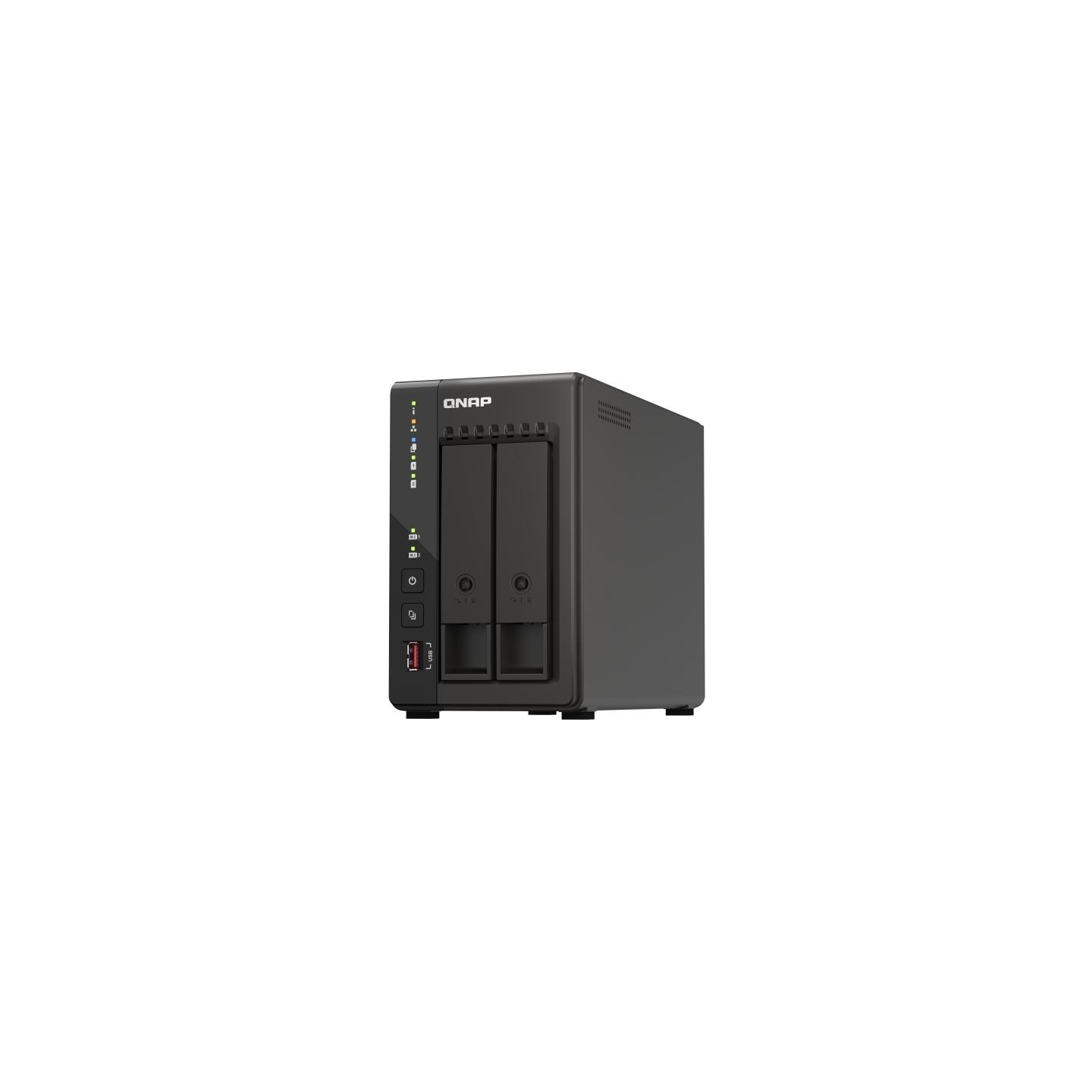 Qnap | 2-Bay desktop NAS | TS-253E-8G | Intel Celeron | J6412 4-core | Processor frequency 2.6 GHz | 8 GB