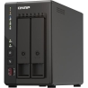 Qnap | 2-Bay desktop NAS | TS-253E-8G | Intel Celeron | J6412 4-core | Processor frequency 2.6 GHz | 8 GB