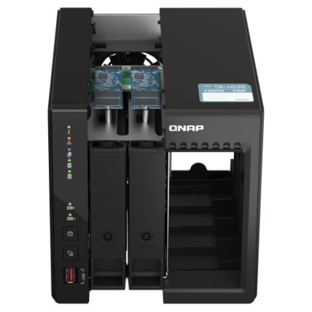 Qnap | 2-Bay desktop NAS | TS-253E-8G | Intel Celeron | J6412 4-core | Processor frequency 2.6 GHz | 8 GB
