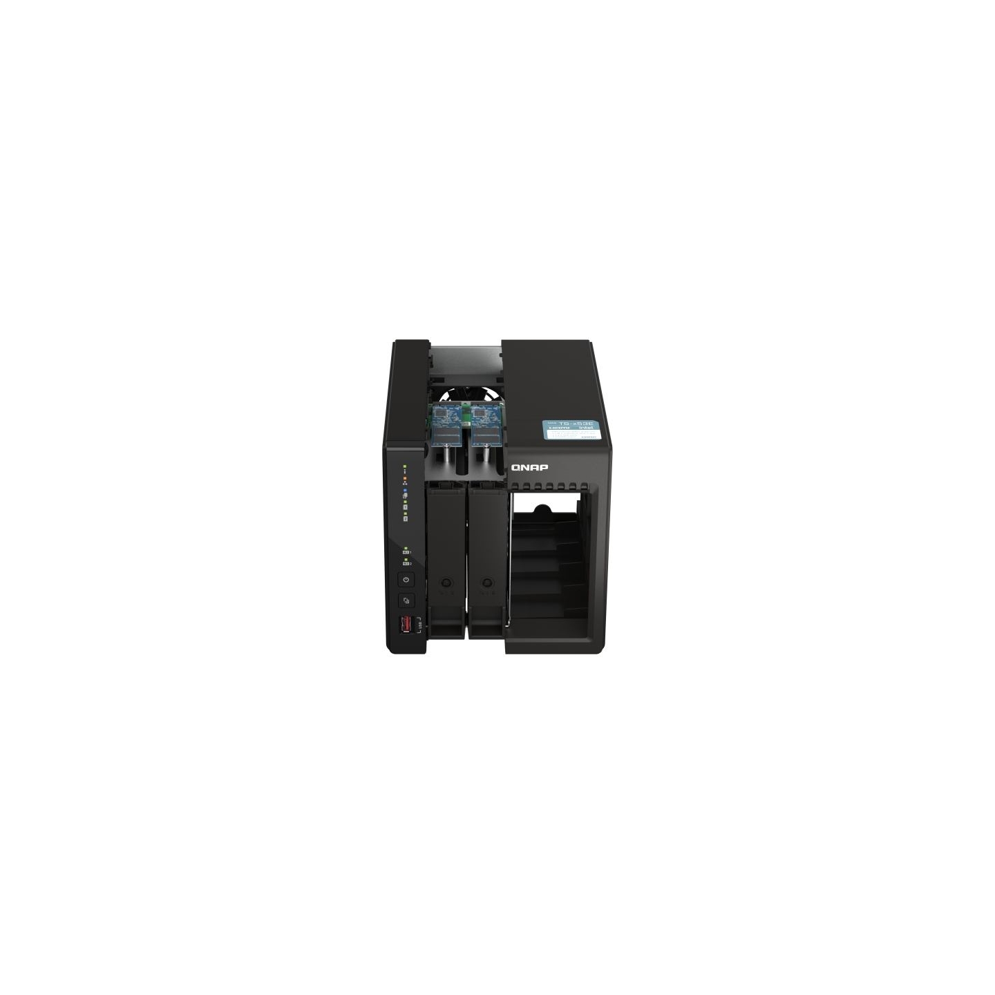 Qnap | 2-Bay desktop NAS | TS-253E-8G | Intel Celeron | J6412 4-core | Processor frequency 2.6 GHz | 8 GB