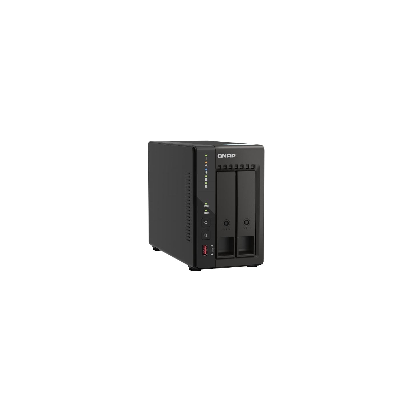 Qnap | 2-Bay desktop NAS | TS-253E-8G | Intel Celeron | J6412 4-core | Processor frequency 2.6 GHz | 8 GB