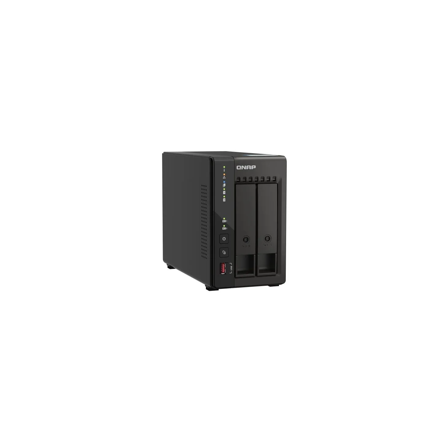 Qnap | 2-Bay desktop NAS | TS-253E-8G | Intel Celeron | J6412 4-core | Processor frequency 2.6 GHz | 8 GB