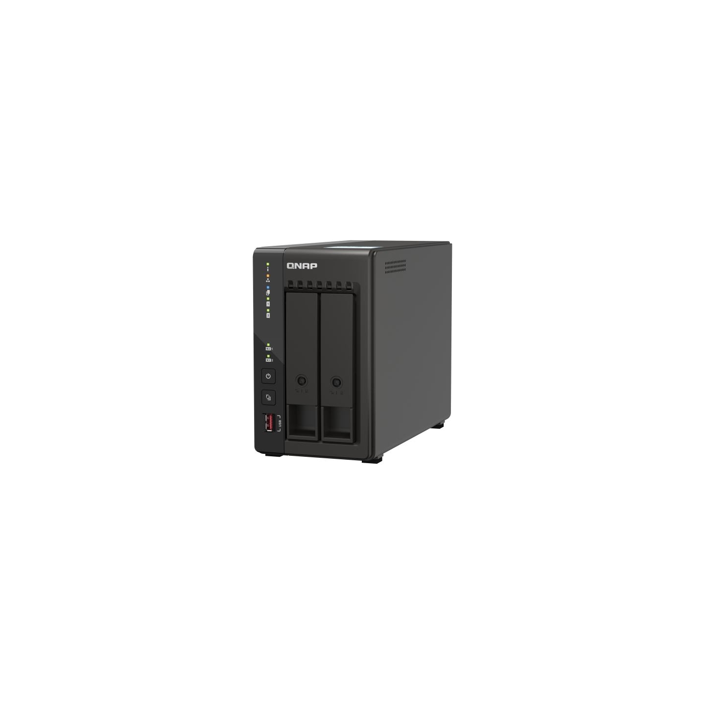 Qnap | 2-Bay desktop NAS | TS-253E-8G | Intel Celeron | J6412 4-core | Processor frequency 2.6 GHz | 8 GB