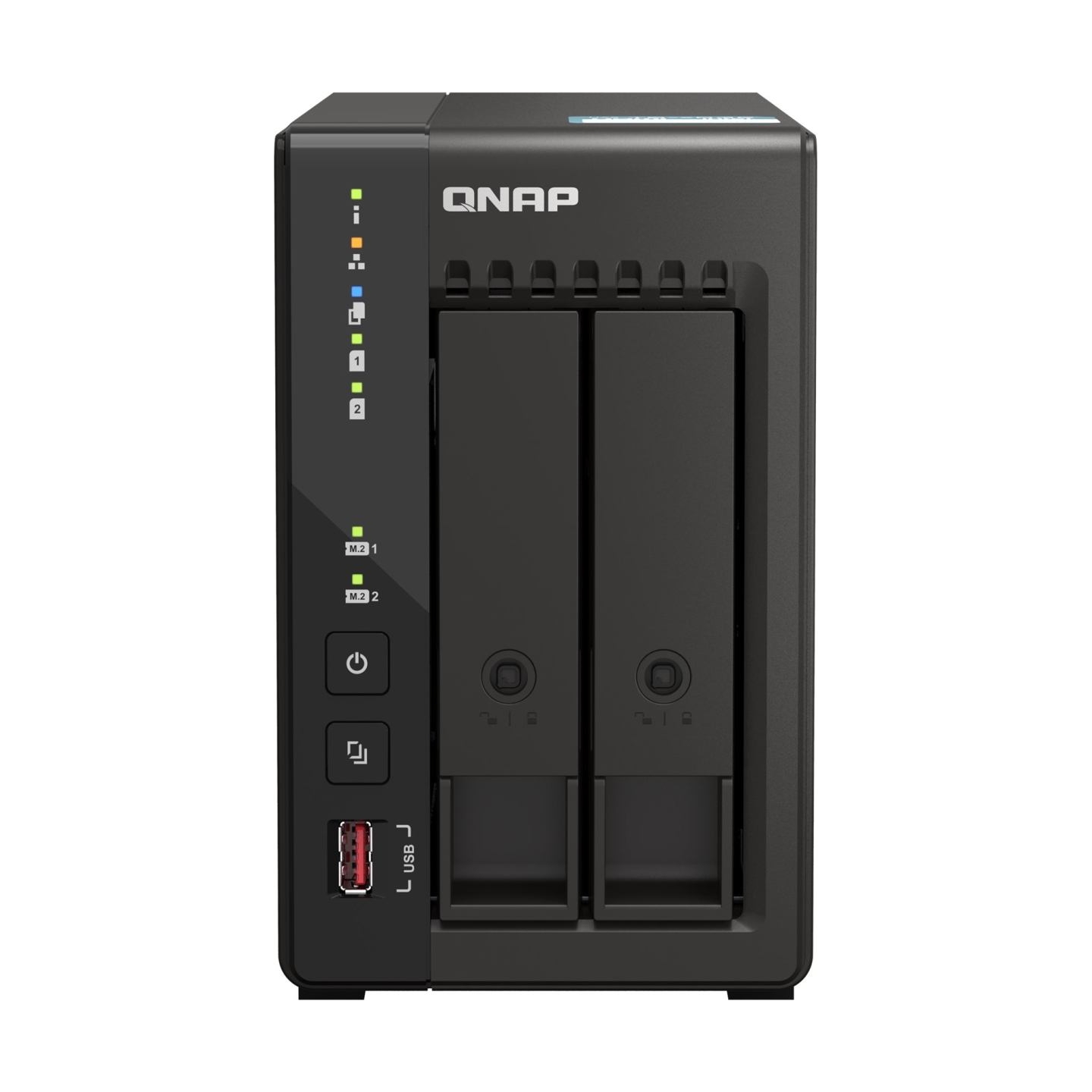 Qnap | 2-Bay desktop NAS | TS-253E-8G | Intel Celeron | J6412 4-core | Processor frequency 2.6 GHz | 8 GB