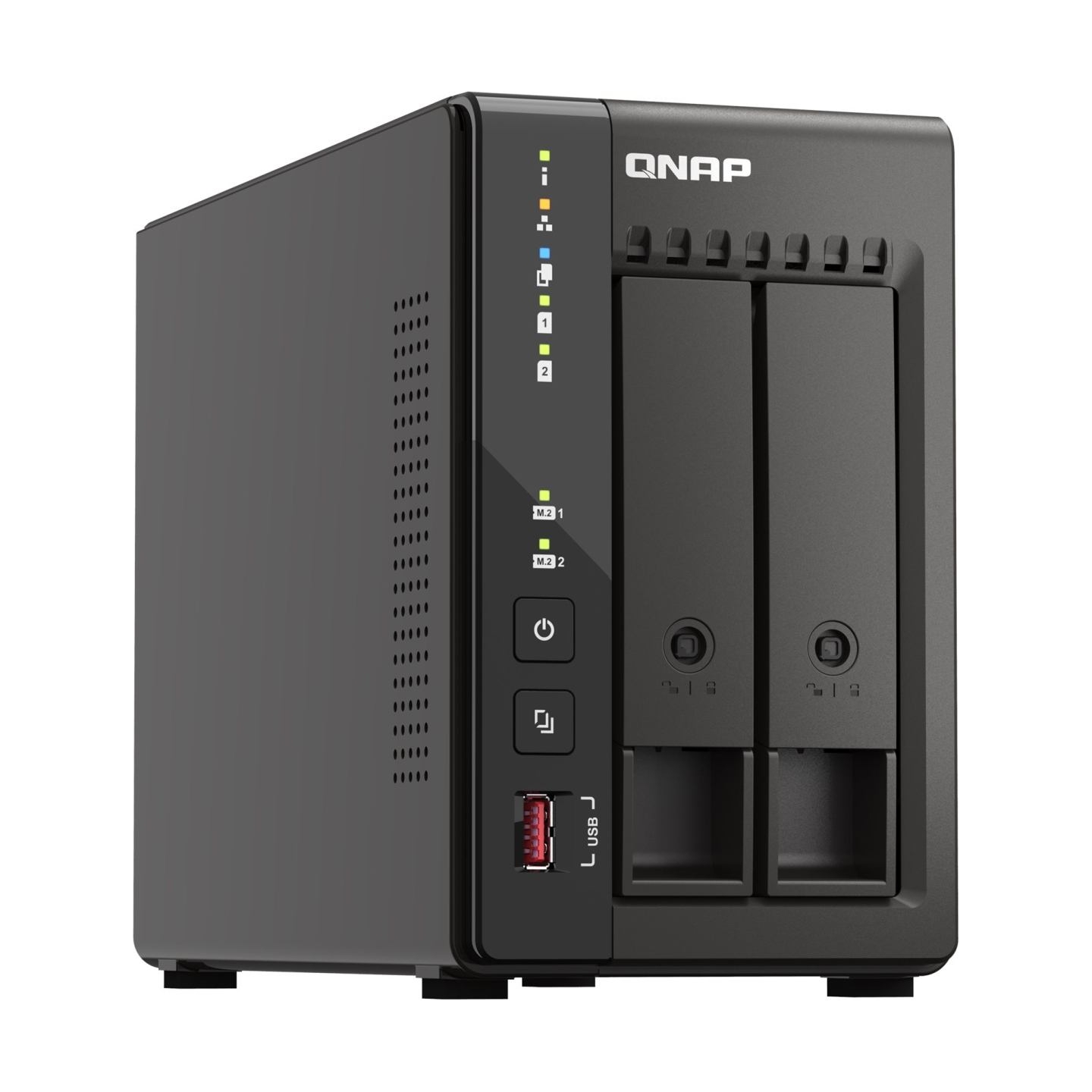 Qnap | 2-Bay desktop NAS | TS-253E-8G | Intel Celeron | J6412 4-core | Processor frequency 2.6 GHz | 8 GB