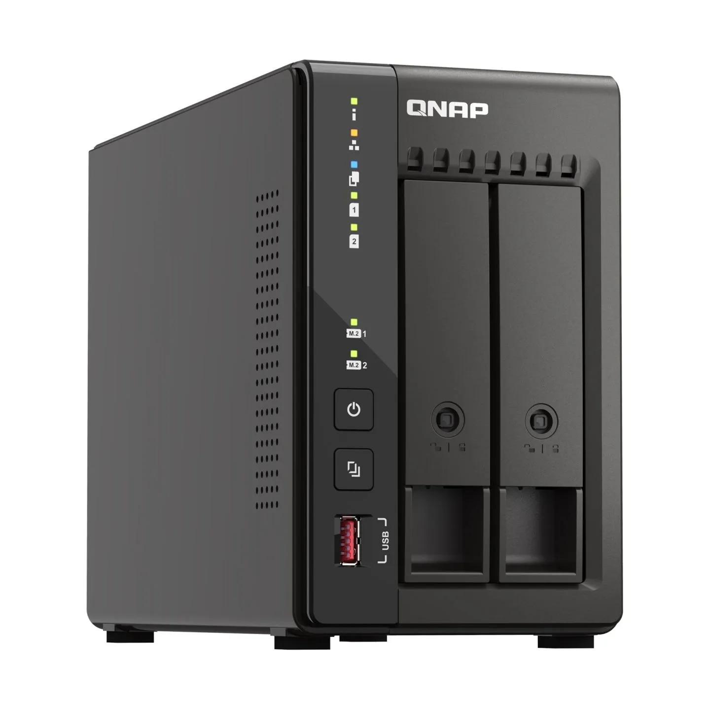 Qnap | 2-Bay desktop NAS | TS-253E-8G | Intel Celeron | J6412 4-core | Processor frequency 2.6 GHz | 8 GB