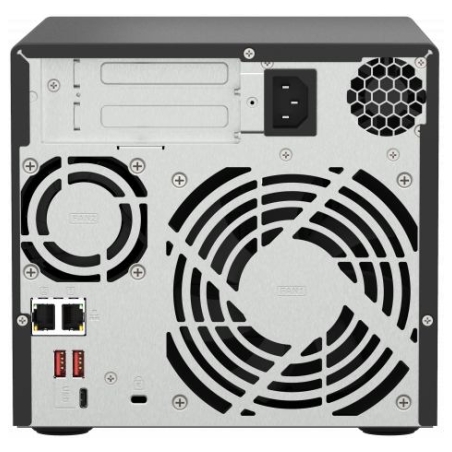 Qnap | 4-Bay QTS and QuTS hero NAS | TS-473A-8G | Up to 4 HDD/SSD Hot-Swap | AMD Ryzen | Ryzen V1500B Quad-Core | Processor freq