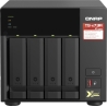 Qnap | 4-Bay QTS and QuTS hero NAS | TS-473A-8G | Up to 4 HDD/SSD Hot-Swap | AMD Ryzen | Ryzen V1500B Quad-Core | Processor freq