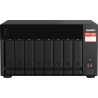 Qnap | 8-Bay QTS and QuTS hero NAS | TS-873A-8G | Up to 8 HDD/SSD Hot-Swap | AMD Ryzen | Ryzen V1500B Quad-Core | Processor freq