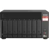 Qnap | 8-Bay QTS and QuTS hero NAS | TS-873A-8G | Up to 8 HDD/SSD Hot-Swap | AMD Ryzen | Ryzen V1500B Quad-Core | Processor freq