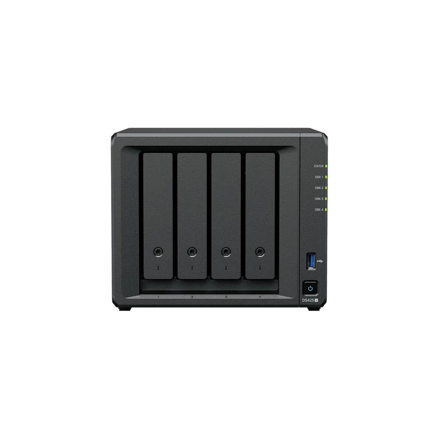 Synology DiskStation | DS425+ | Intel Celeron | J4125 | Processor frequency 2.0 GHz | 2 GB | DDR4 | Black