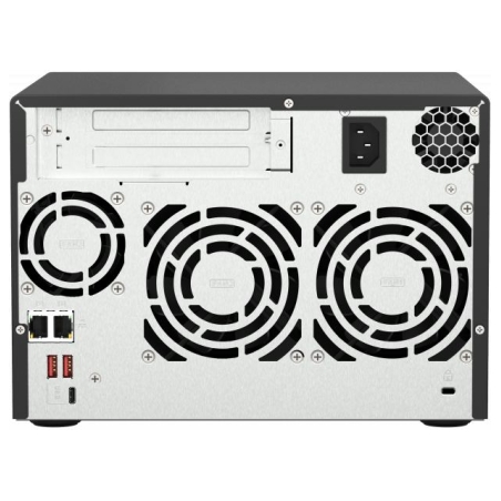 Qnap | 6-Bay QTS and QuTS hero NAS | TS-673A-8G | Up to 6 HDD/SSD Hot-Swap | AMD Ryzen | Ryzen V1500B Quad-Core | Processor freq
