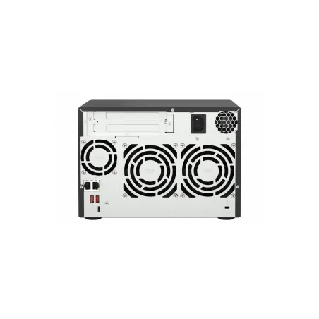 Qnap | 6-Bay QTS and QuTS hero NAS | TS-673A-8G | Up to 6 HDD/SSD Hot-Swap | AMD Ryzen | Ryzen V1500B Quad-Core | Processor freq