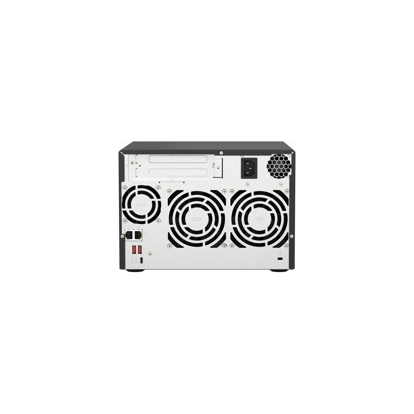 Qnap | 6-Bay QTS and QuTS hero NAS | TS-673A-8G | Up to 6 HDD/SSD Hot-Swap | AMD Ryzen | Ryzen V1500B Quad-Core | Processor freq
