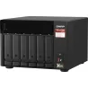 Qnap | 6-Bay QTS and QuTS hero NAS | TS-673A-8G | Up to 6 HDD/SSD Hot-Swap | AMD Ryzen | Ryzen V1500B Quad-Core | Processor freq
