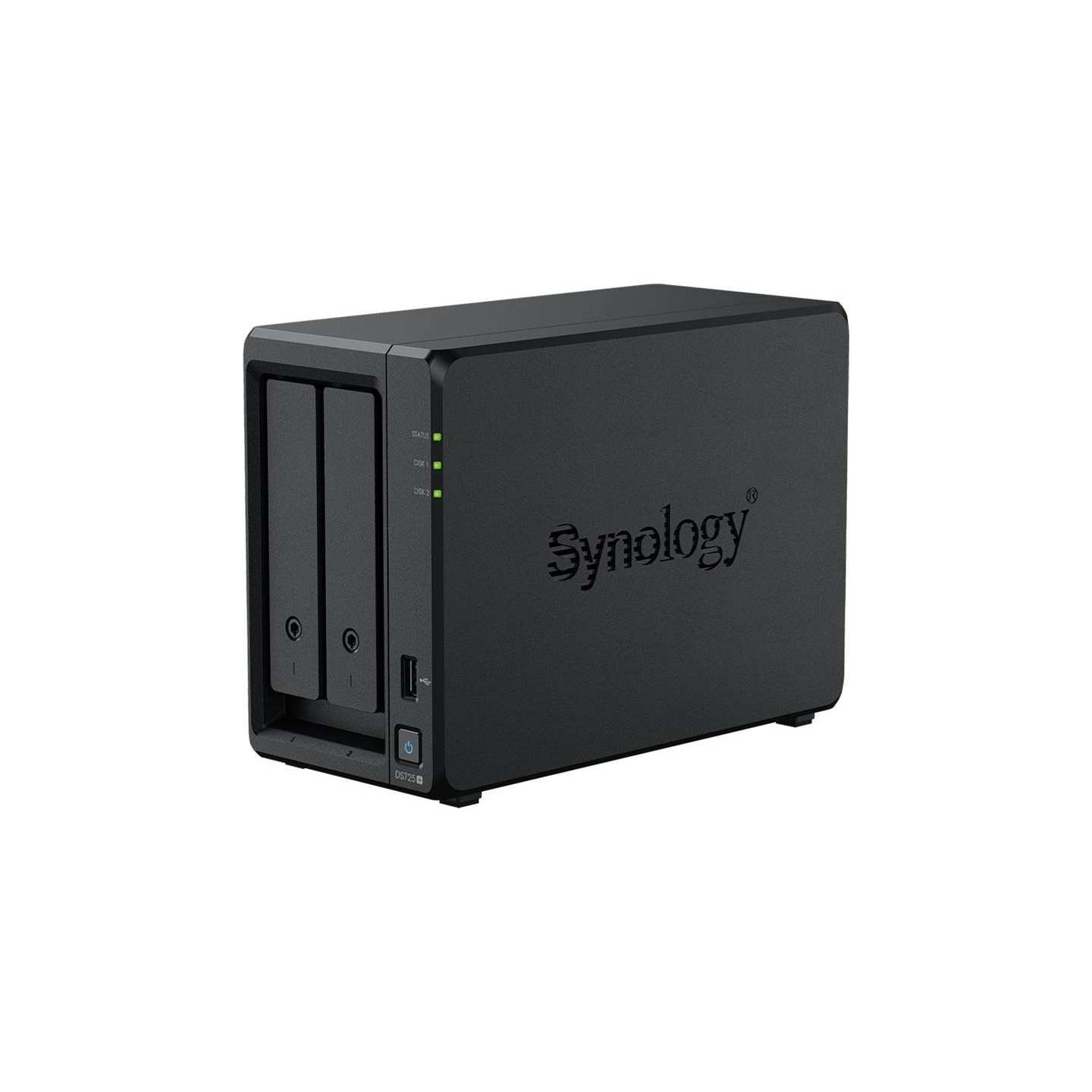 Synology Server DS725+ 2x0HDD 4GB DDR4 AMD R1600 1x1GbE 1x2,5Gbe 3Y