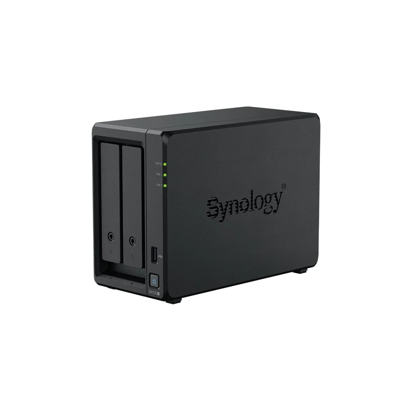Synology Server DS725+ 2x0HDD 4GB DDR4 AMD R1600 1x1GbE 1x2,5Gbe 3Y