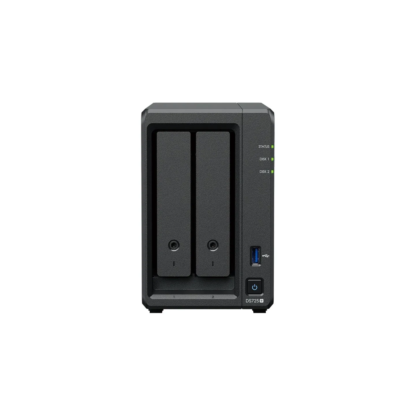 Synology Server DS725+ 2x0HDD 4GB DDR4 AMD R1600 1x1GbE 1x2,5Gbe 3Y