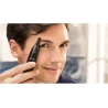 Philips Nose & ear trimmer NT1650/16 100% waterproof, Dual-sided protective guard system, Rotating switch, AA-battery included /