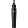 Philips Nose & ear trimmer NT1650/16 100% waterproof, Dual-sided protective guard system, Rotating switch, AA-battery included /