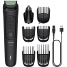 Philips Multigroom series 3000 8-in-1, Face and Hair MG3930/15 8 tools Self-sharpening steel blades Up to 60 min run time Rinsea