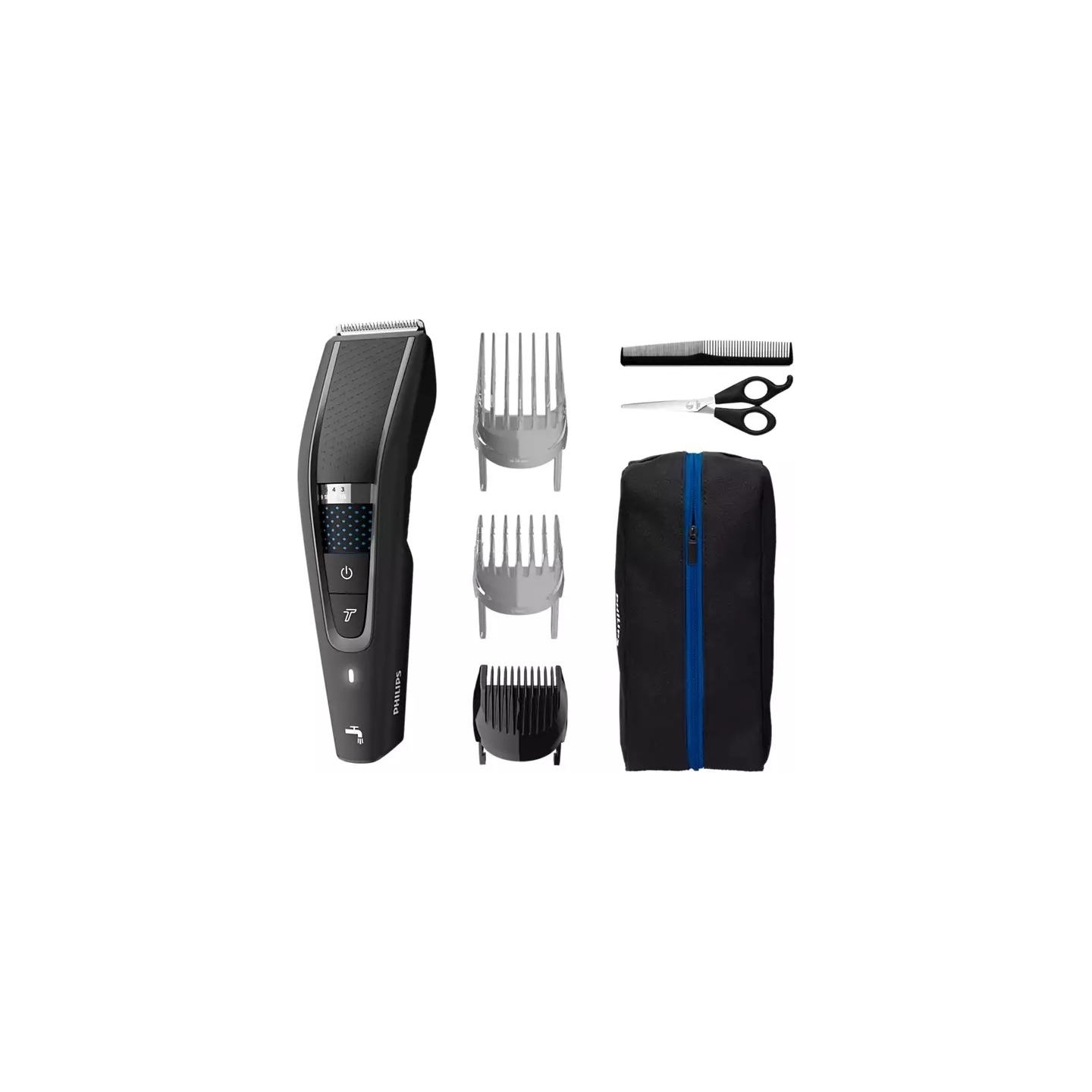 Philips Hairclipper series 5000 Washable hair clipper HC5632/15 Trim-n-Flow PRO technology 28 length settings (0.5-28mm) / HC563