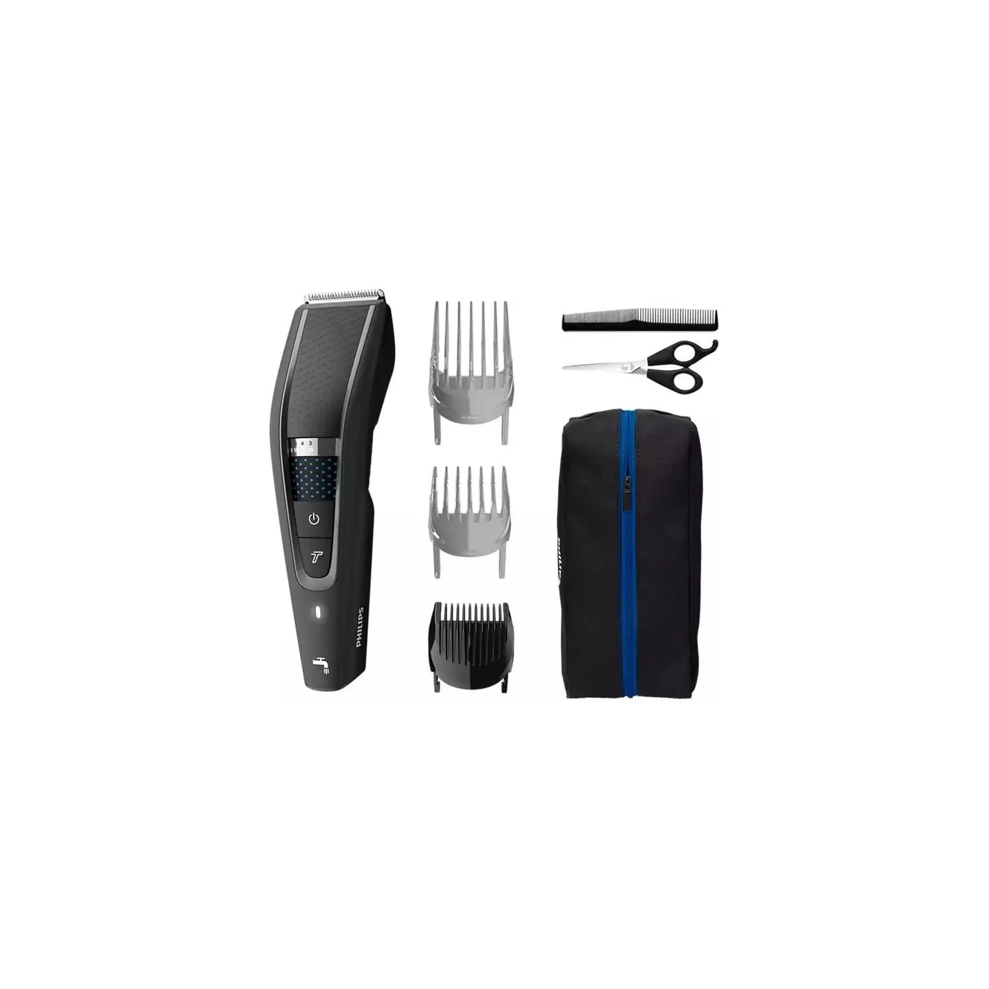 Philips Hairclipper series 5000 Washable hair clipper HC5632/15 Trim-n-Flow PRO technology 28 length settings (0.5-28mm) / HC563