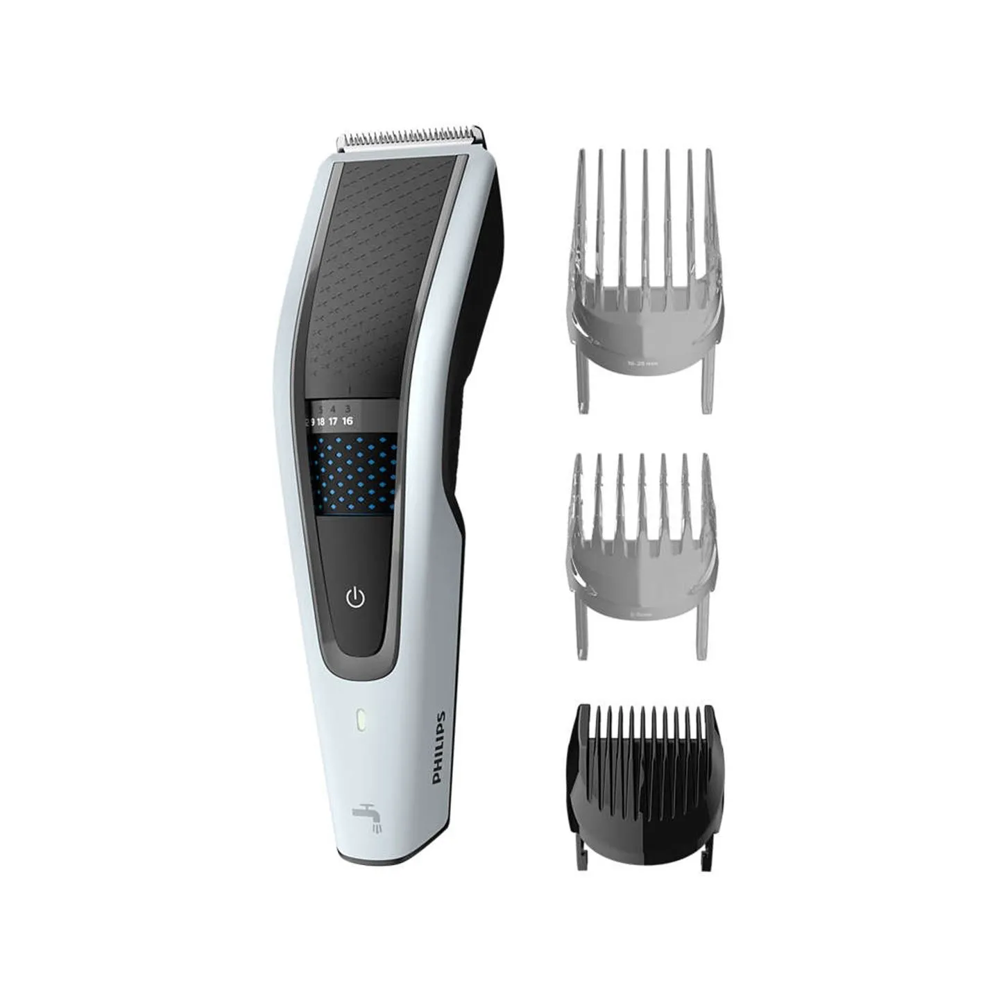 Philips | Hair clipper | HC5610/15 Series 5000 | Cordless or corded | Number of length steps 28 | Black/Grey