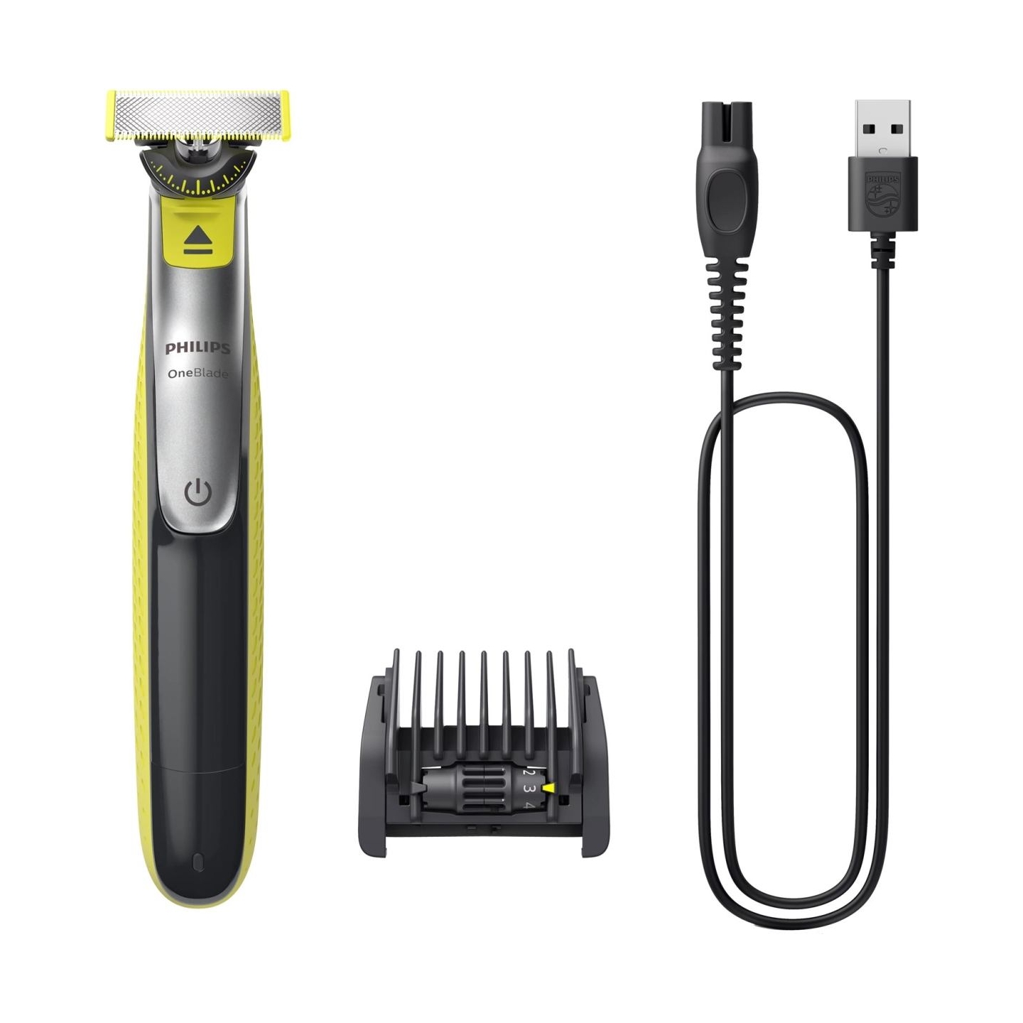 Philips Oneblade QP2734/23, 360 blade, 5-in-1 comb (1,2,3,4,5 mm), 60 min run time/4hour charging / QP2734/23