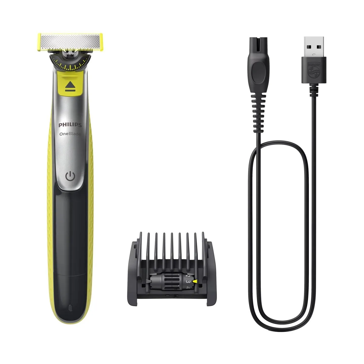 Philips Oneblade QP2734/23, 360 blade, 5-in-1 comb (1,2,3,4,5 mm), 60 min run time/4hour charging / QP2734/23