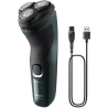 Philips Wet or Dry electric shaver X3002/00, Wet&Dry, PowerCut Blade System, 4D Flex Heads, 40min shaving / 1h charge, 5min Quic