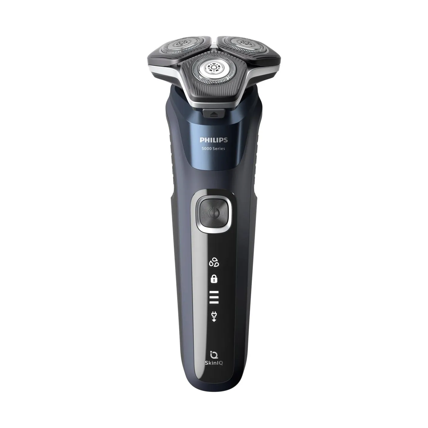 Philips Series 5000 wet and dry electric shaver S5885/10, SkinIQ, SteelPrecision blades, 360-D flexible heads, PowerAdapt Sensor