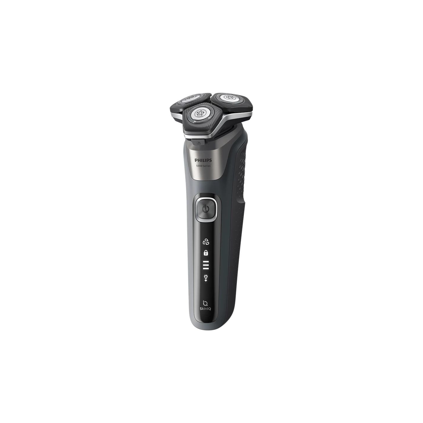 Philips Series 5000 wet and dry electric shaver S5887/30, SkinIQ, SteelPrecision blades, 360-D flexible heads, PowerAdapt Sensor