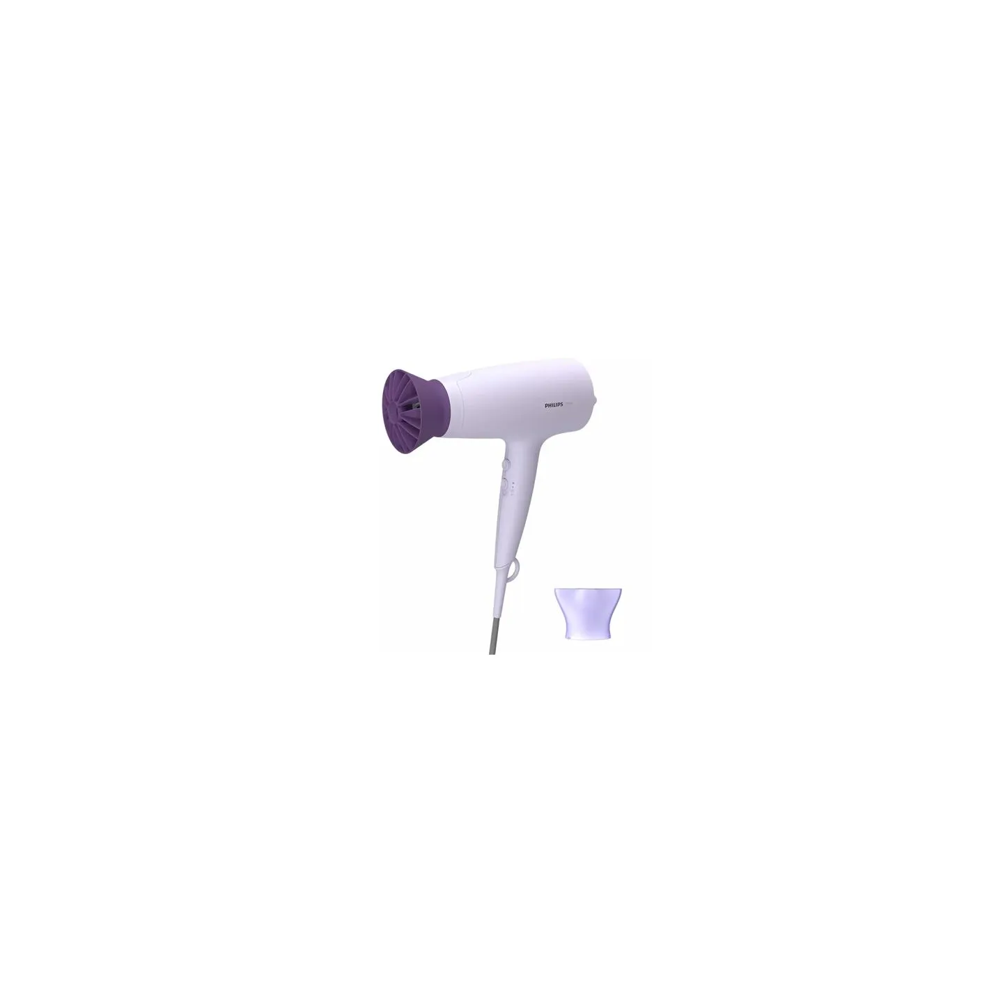 Philips | Hair Dryer | BHD341/10 | 2100 W | Number of temperature settings 6 | Ionic function | Light purple