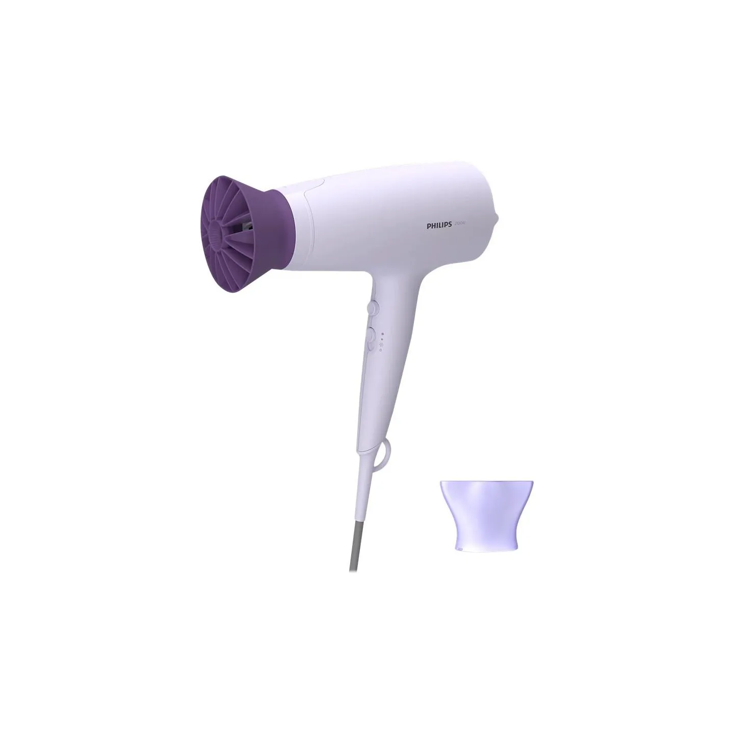Philips | Hair Dryer | BHD341/10 | 2100 W | Number of temperature settings 6 | Ionic function | Light purple
