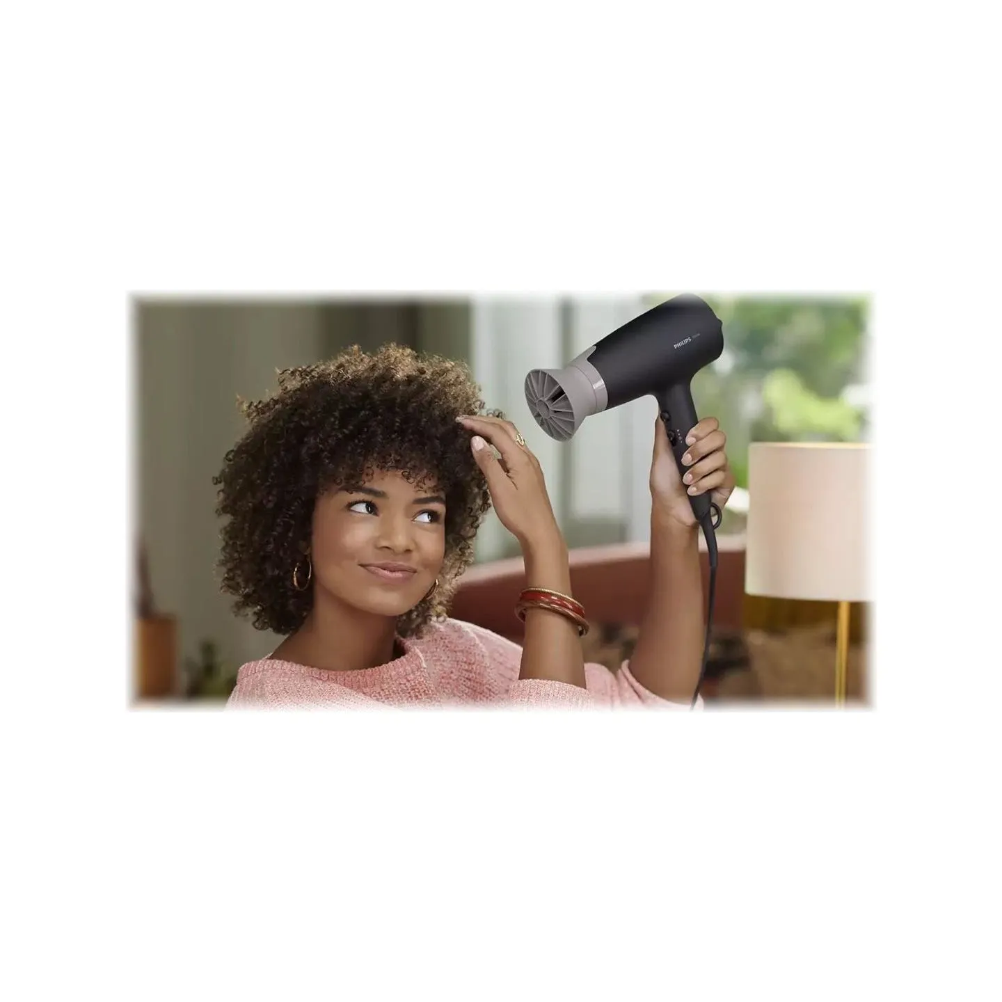 Philips | Hair Dryer | BHD341/10 | 2100 W | Number of temperature settings 6 | Ionic function | Light purple