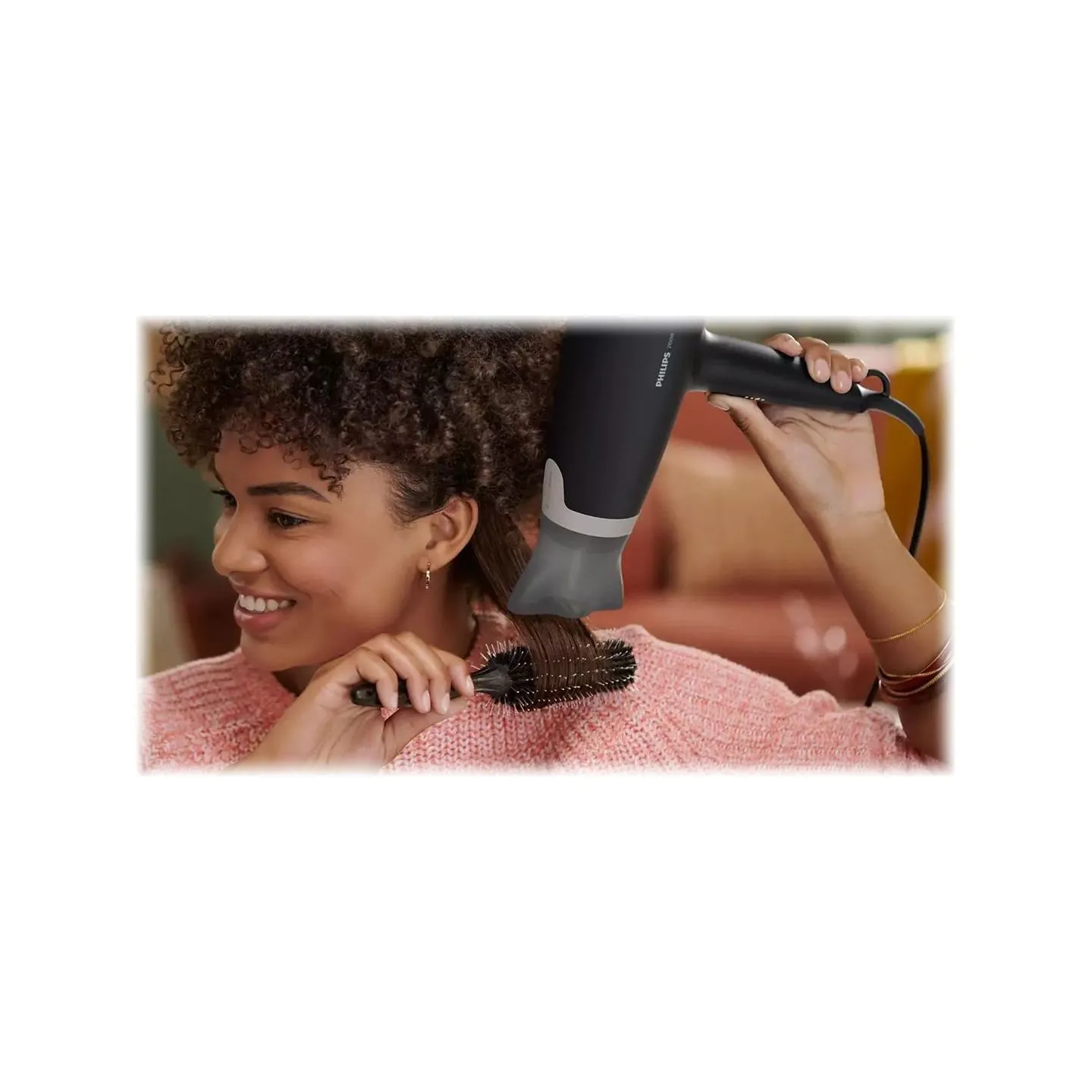 Philips | Hair Dryer | BHD341/10 | 2100 W | Number of temperature settings 6 | Ionic function | Light purple