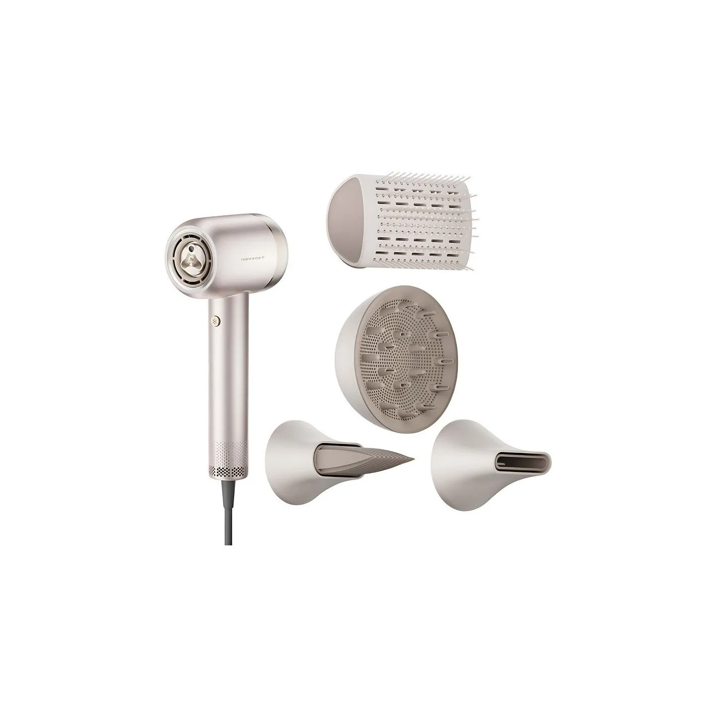 Dreame AHG40A-PK | Hair Dryer | 2000 W | Number of temperature settings 4 | Ionic function | Diffuser nozzle | Rose Gold