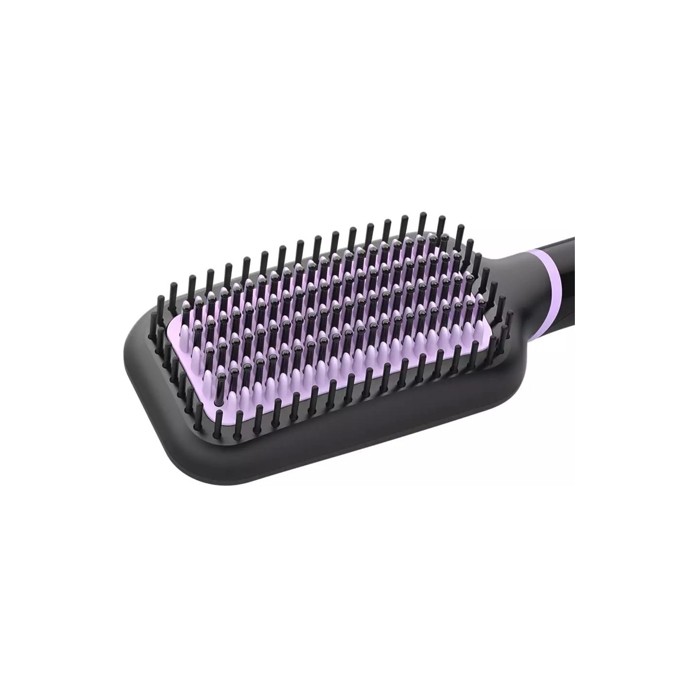 Philips Heated Straigthening Brush BHH880/00,ceramic coating,heated and nylon bristle design for best results,thermo sensor for 